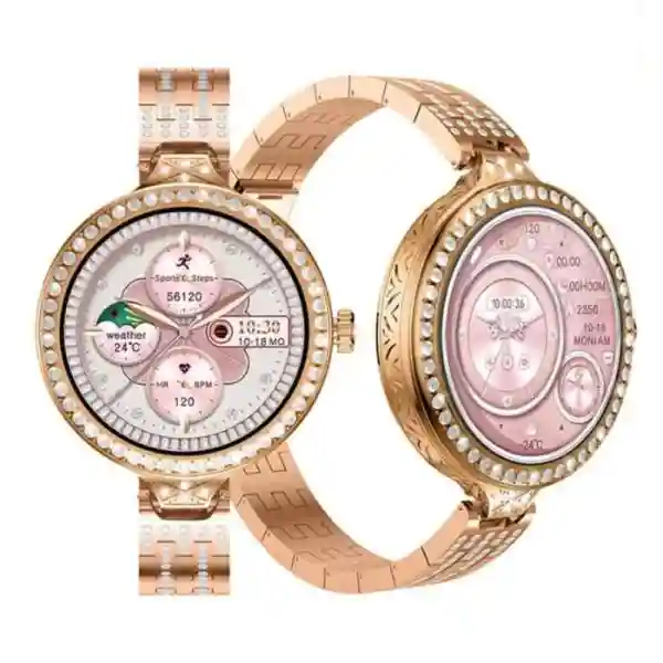 hw16-mini-luxury-women-rose-gold-smart-watch-135-inch-bt-call-with-wearfit-pro-app