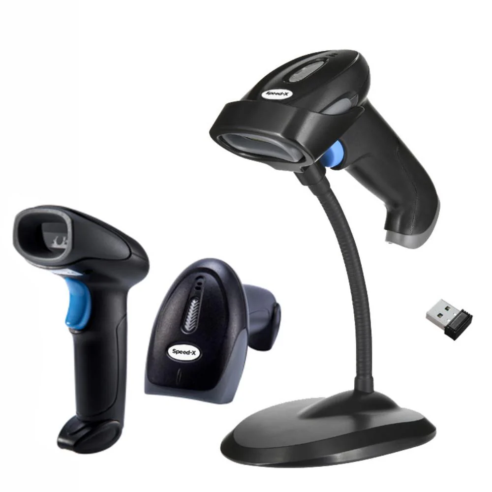 speedx-speed-x-8700-2d-wireless-barcode-scanner-high-speed-2dqr-code-scanning-24ghz-wireless-stand-included-long-battery-life