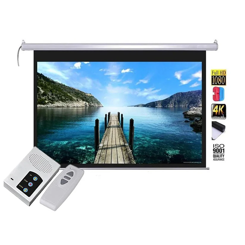 speed-x-projector-screen-120-inch-electric-motorized-6x8-feet-43mw
