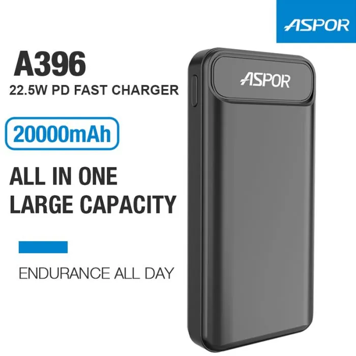 aspor-a396-pd-20000mah-225w-fast-charging-power-bank