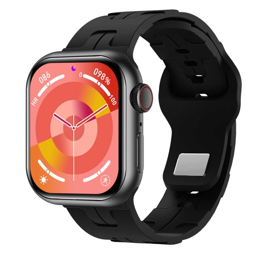 hk9-mini-175-inch-smartwatch-fitness-running-watch-bluetooth-ecgppg-pedometer-call-reminder-compatible-with-wearfit-pro-app-android-ios-black