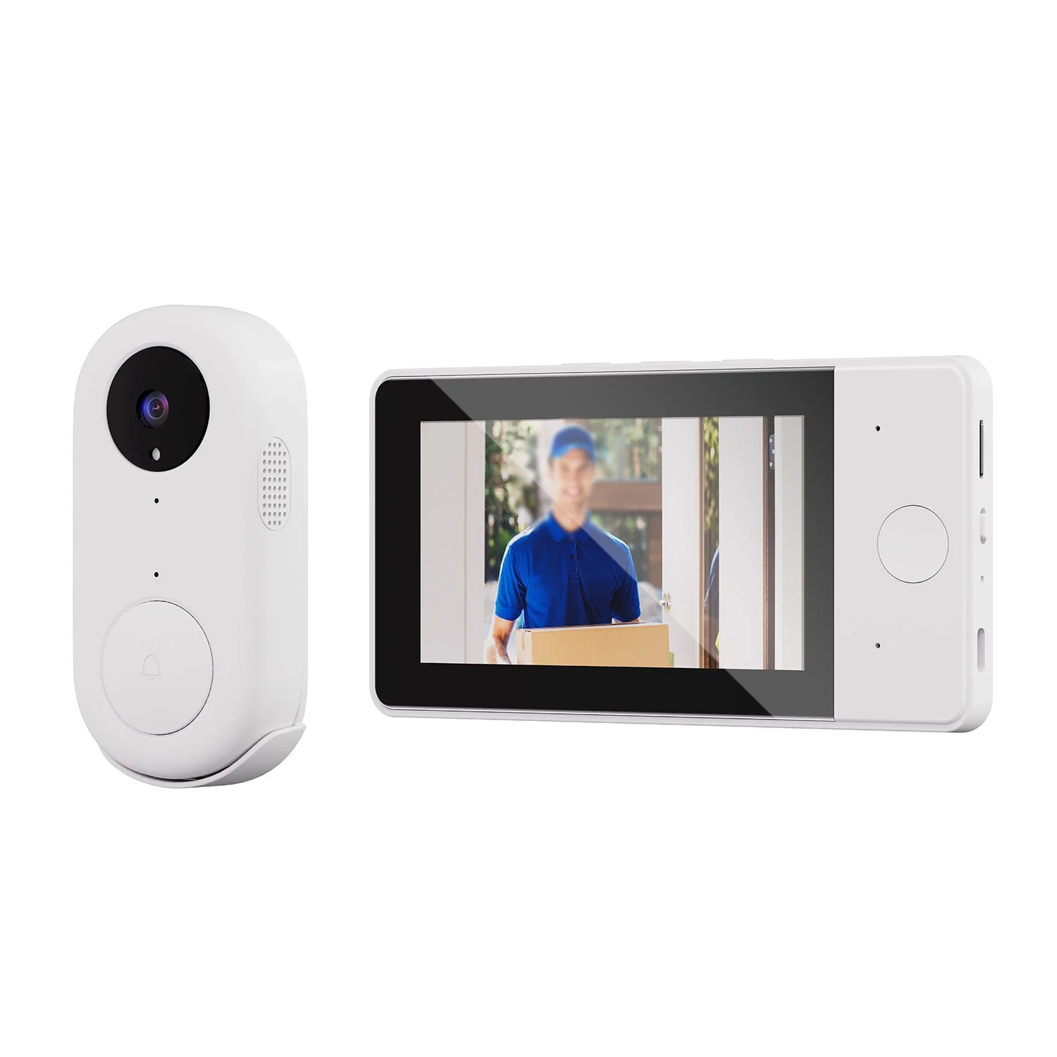 k6-43-inch-wireless-digital-doorbell-front-door-camera-with-two-way-intercom