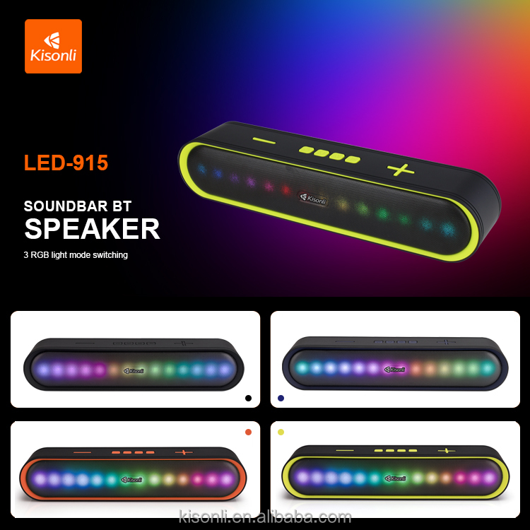 kisonli-led-915-rgb-sound-bar-bluetooth-speaker-with-built-in-super-fm-antenna