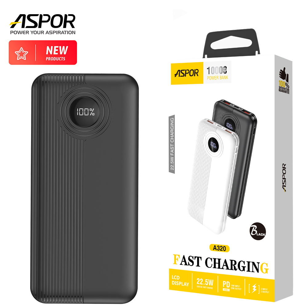 aspor-a320-power-bank-with-display-225w-pd-qc-30-10000ma