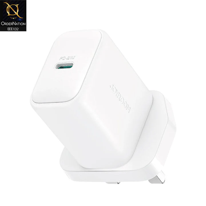 joyroom-jr-tcf20-pd20w-type-c-fast-charger-uk-white