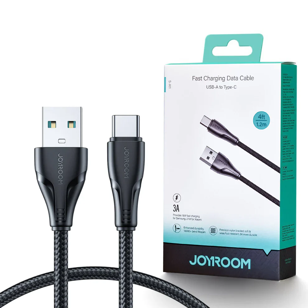 joyroom-s-a11-surpass-series-3a-usb-a-to-type-c-fast-charging-data-cable-12m-black